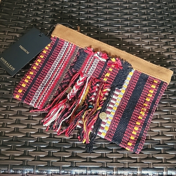 Multi Colored Zip Pouch - Picture 1 of 3